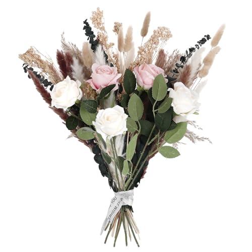 Ramo de flores secas boho 40 piezas para decoración miniatura 1