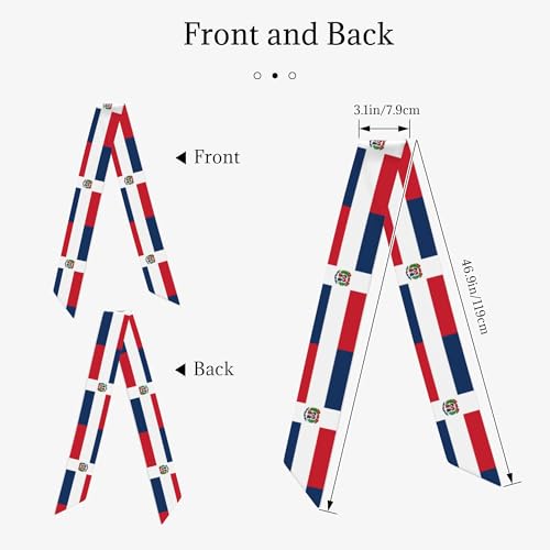 AMRANDOM Women Head Scarf Hair Neck Scarves For Purse Bag Scarfs Long Headscarf2