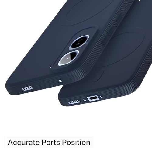 Image of Pikkme Back Cover for Vivo T5 Pro 5G Soft Matte Silicone Mag-Safe Design (Mag-Safe Not Support) Camera Protection | Slim Fit Bumper Cover (Blue)