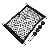 Filet de rangement pour voiture : la poche en filet est conçue pour une installation facile, ce qui en fait un ajout pratique à votre voiture, rangement pour sacs à main et sacs à main