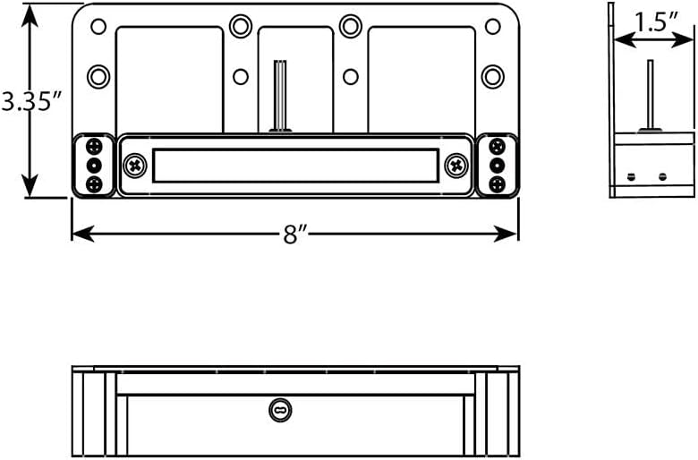 Miniatura 6 de VOLT Luz giratoria G2 de 12 V para paisaje duro de latón (bronce) con cable de plomo de 4 pies para iluminación al aire libre de bajo voltaje,