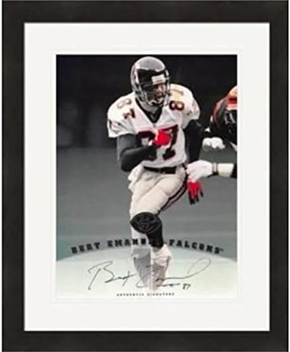 Autograph Warehouse 410224 Bert Emanuel Autographed 8 x 10 in. Photo Atlanta Falcons Matted & Framed