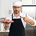 Adjustable Extra Plus Large Unisex Chef Hat, White Chefs Hat with Breathable Mesh Top for Men and Women