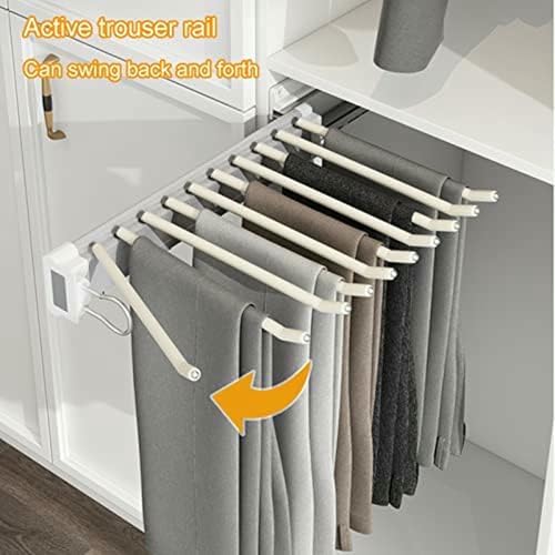 Rack de pantalons extensible LWX pour petits espaces - 7