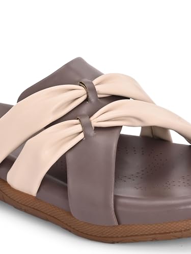 Image of Karaddi Doctor Sandals for Woman | Flats Women Stylish | Womens Sandals Flats | Slippers Orthopedic Footwear for Women Stylish Flat Sandal | Flat Fashion Sandal