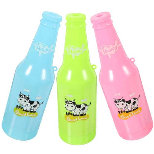 GOOHOCHY 3Pcs Cartoon Wine Bottle Trumpets Cheering Props for Fun Noise for Parties Sporting Events Celebrations and Cheerleading Contests