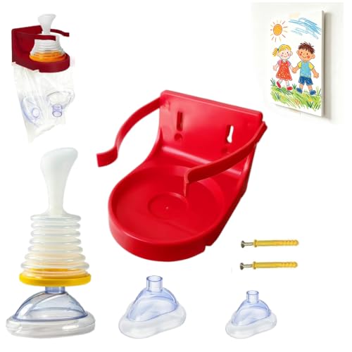 Kit de préparation d'urgence avec support mural compact - 2