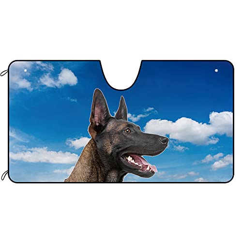 Luna de coches plegable parasol delantero tipo paraguas con aislamiento térmico reforzado talla M