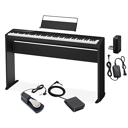 Amazon | CASIO PX-S1100 BK ブラック 電子ピアノ 88鍵盤 ヘッドホン 