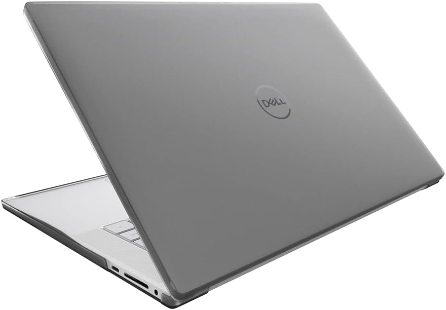 Gumdrop Protech Custom Case Dell XPS 15 9530 9520 9510 9500|Precision 5570 5560 5550 (Clamshell)-Sleek Lightweight Protection rosted Scratch-Proof Ergonomical Rubberized Low Feet for School or Work