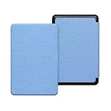 Akacyファブリックパターンケース 6インチ Kindle voyage(2014年リリース)用 - Kindle voyage Gen 2014年版電子書籍リーダー用オートスリープ/スリープ解除機能付き軽量シェルPUレザーケース (6)