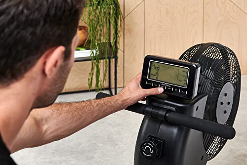 JTX Freedom Air, Foldable Rowing Machine, Mag-Air Resistance, 135kg User Capacity, 2 Year In-home Warranty, Self powered - no plugs needed - Image 6