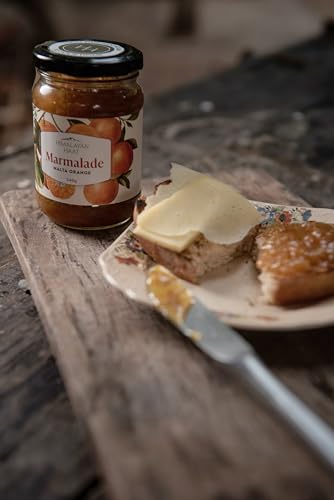 Image of Himalayan Haat Malta Orange Marmalade - Zesty Malta Marmalade Made with Khand | Real Himalayan Fruit | No Preservatives or Artificial Ingredients | 340g