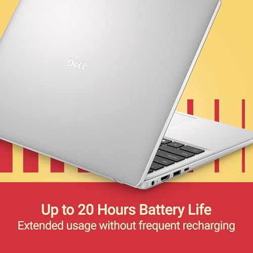 Image of Dell 14, Intel 14th Generation Intel Core 5, (16GB DDR5, 512GB) FHD+ 14 inch /35.56cm 300 Nits, Backlit Keyboard + FPR, Windows 11, Microsoft Office Home 2024, Platinum Silver, 1.54Kg Thin & Light Laptop