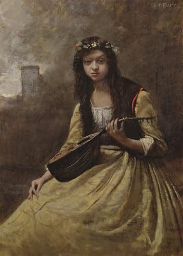 Graffiti Art Mural Corot Peinture Poster Impression Moderne Décoration 60x90cm