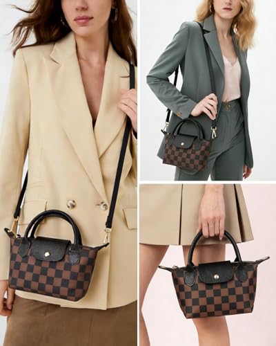Bolso Mini Crossbody para Mujer Pequeño Tote Nylon miniatura 2