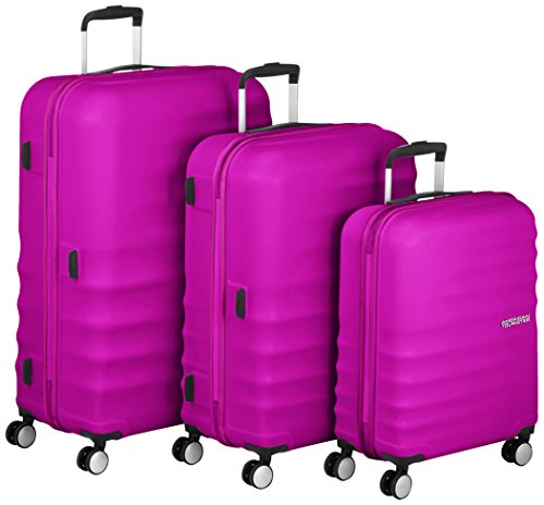 Bagaglio a mano Trolley American Tourister Wavebreaker 4 Ruote colore  Summer Sky Misura 77 cm urban-earth.co.uk