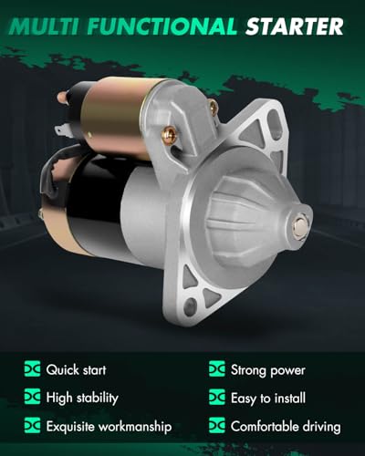 Image of SCITOO Starters Compatible for John Deere (UTV) Gator HPX TH 6x4 XUV 850D 4x4 XUV 855D 4x4 M-Gator A1 Pro Gator 2020 2020A 2030 2030A Yanmar Tractors YM1600 SND0413 18426 AM809215