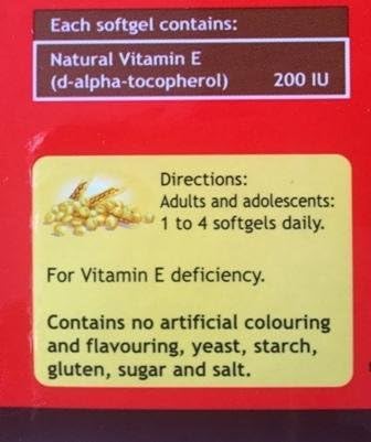 HOVID Vitamin E 200Iu 180 Softgels