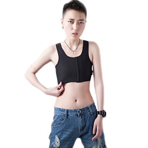 Mesh Chest Binder pour Aplatir la Poitrine sans Douleur Trans Tomboy