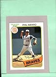 1980 Topps Burger King Pitch Hit and Run #6 Phil Niekro MINT Atlanta Braves Baseball