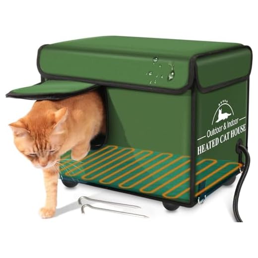 41S+vEFJiRL._SS520_ Best heated cat houses for outside
