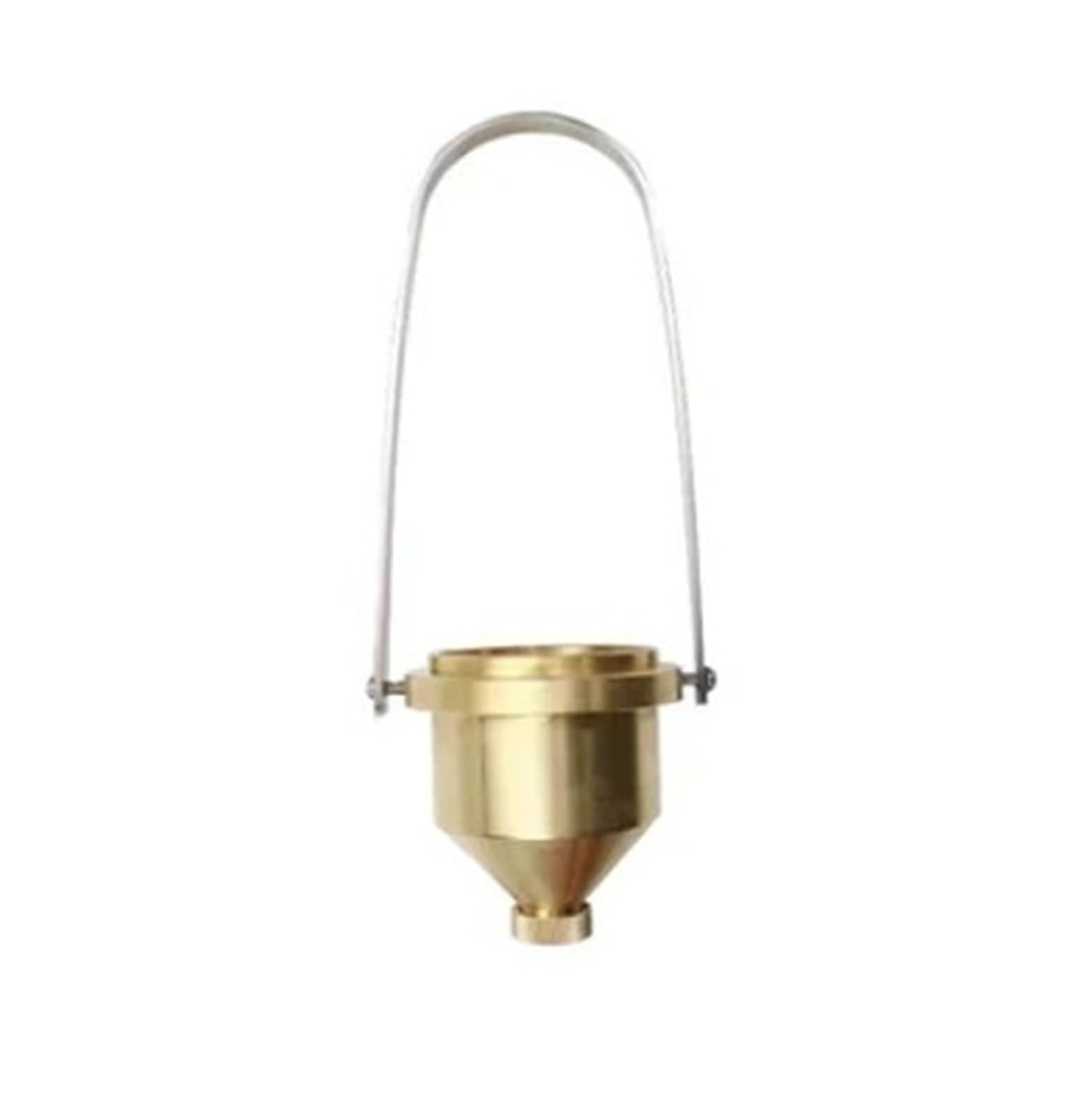 LND-1 Tischgerät, beschichtet, 4 Becher, Viskosität, 4 mm Lochdurchmesser, Kupfer, tragbares Vier-Viskosimeter Geringer Messfehler