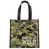 Stephen Joseph Kids Medium Recycled Gift Bag, CAMO