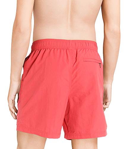Roundtree & Yorke Caribbean Solid Swim Trunks Pink Coral Size XLarge S65MC0002