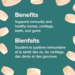 Webber Naturals Vitamin C + D Chewable Vitamin, 500 mg Vitamin C and 500 IU Vitamin D per Orange Flavoured Chewable Tablet, 200 Tablets, Supports Immune Health