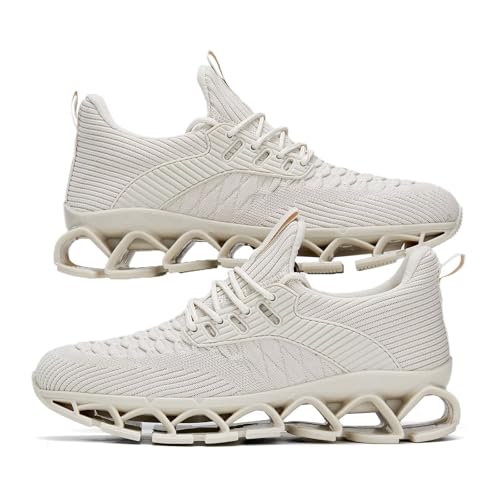 Image of Womens Slip-ins Running Shoes Blade Tennis Walking Sneakers Comfortable Fashion Non Slip Work Sport Shoes Gym Trainers