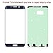 for Samsung Galaxy S6 Edge Screen Replacement, Sunmall Front Outer Lens Glass Screen Replacement Repair Kit for Galaxy S6 Edge 5.1’ G925A G925F G925P G925T G925V G925R4 with UV Glue (Navy Blue)
