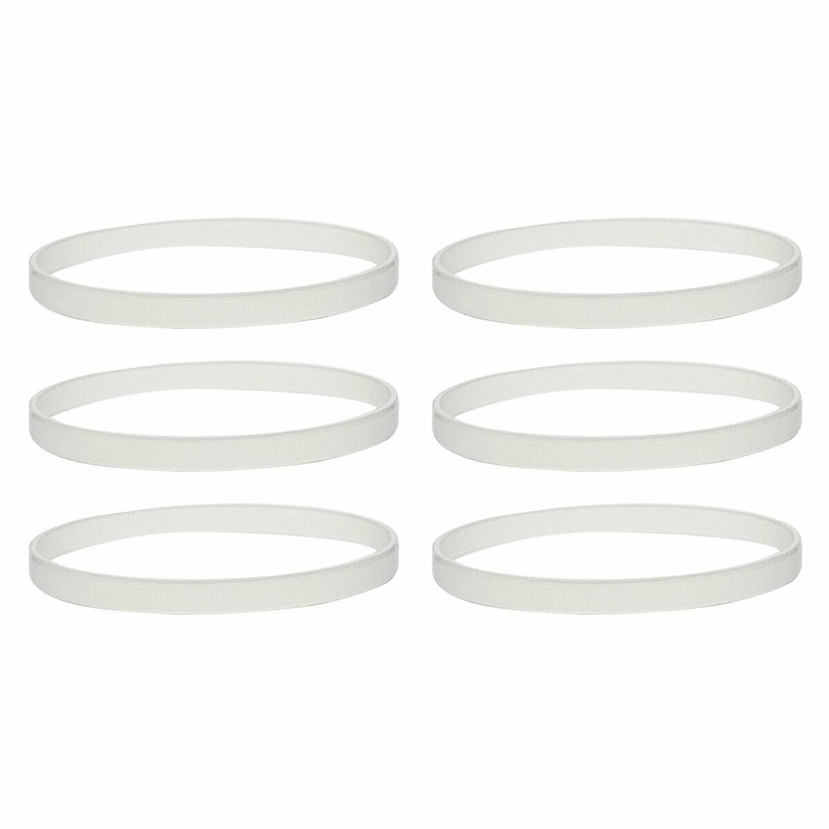 Ewatchparts 6 Gasket Compatible With Sapphire Crystal Rolex Submariner 16800,16810, 16813, 16618,16618