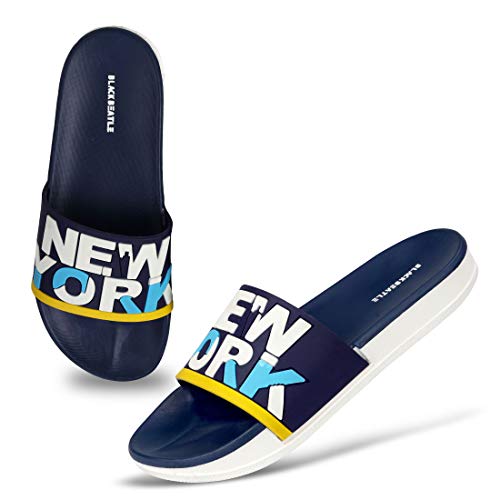 Image of BLACKBEATLE Men's Newyork Dc Flip Flops