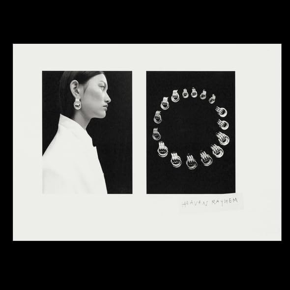 Heaven Mayhem Double Knot Earrings for Women - Image 3