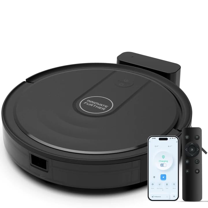 Image of Robot Vacuum and Mop 5500Pa Suction 3 in 1 Robot Vacuum Cleaner with WiFi /App /Voice, Smart Robotic Vacuums with Schedule, Self-Charging Ideal for Hard Floor, Low Pile Carpet, Pet Hair 2026 New Version