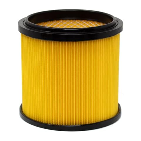 Ersatz-Faltenfilter Filterpatrone mit Stahlinnengitter, passend für Parkside Nass-Trocken-Sauger PNTS 23E Cover