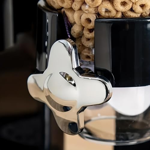Dispensador de cereales de 2 litros para evitar derrames y bolsas abiertas en despensa 5
