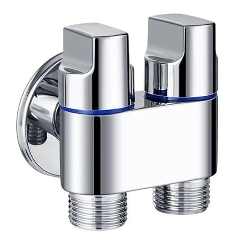 Robinet d'angle double commande anti-refoulement fuite évitée