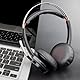 SOULWIT Ersatz Ohrpolster Abdeckung für Plantronics Voyager Focus B825/1&2 UC, Voyager 4210/4220, Polster-Abdeckung für Poly BlackWire 5200/C5200/5210/C5210/C5220/7225, Backbeat Sense
