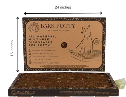 Disposable Dog Potty - Multi-Use, Odor Neutralizing, Non-Leaking - Lasts for Weeks - Indoor/Outdoor - Image 3