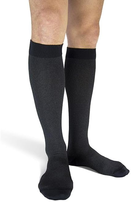 SIGVARIS Women's Microfiber Shades Calf Mariner Stripe 7½ - 9½ - Image 6