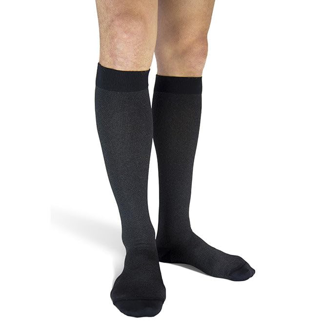 Image of SIGVARIS Women's Microfiber Patterns 143 Calf High Compression Socks 15-20mmHg