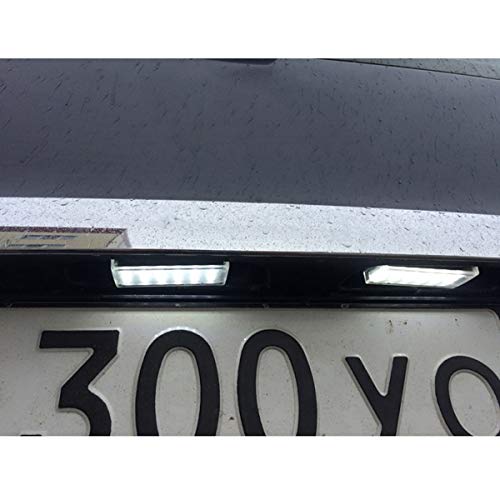 GOFORJUMP Weiße Kfz-LED-Kennzeichenbeleuchtung für L/EXUS LX470 GX470 T/Oyota Land C/Ruiser 120 P/Rado Land C/Ruiser 200