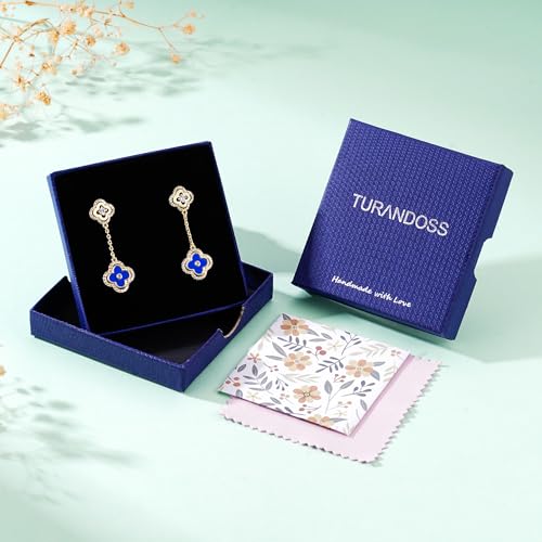 Turandoss Clover Stud Earrings - Save with code F9SZ4YW3 - Image 7