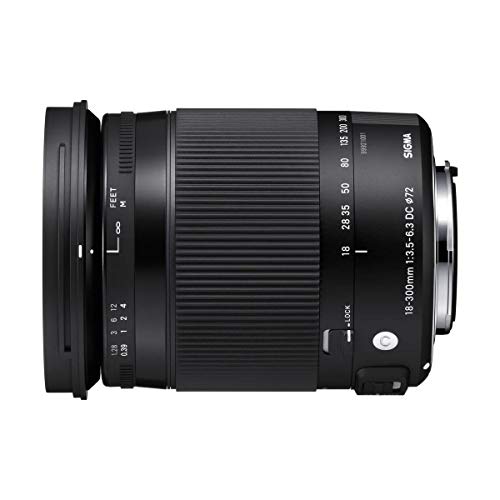 Sigma 18-300mm F3.5-6.3 Contemporary DC Macro OS HSM Lens for Canon