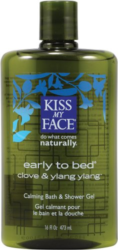 Kiss My Face Early To Bed Relaxation Shower Gel & Foaming Bath 16 Fl Oz.