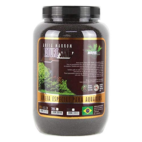 Areia Marrom Nature Sand pH 7.2-7.4 Pote 6 kg