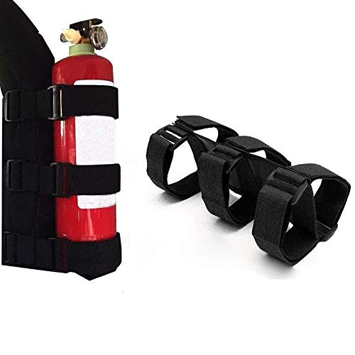 Xiton 1PC Rollo Ajustable Bar Extintor Soporte para el Carro del Coche del vehículo extintor Correa de Soporte del Montaje de la Correa