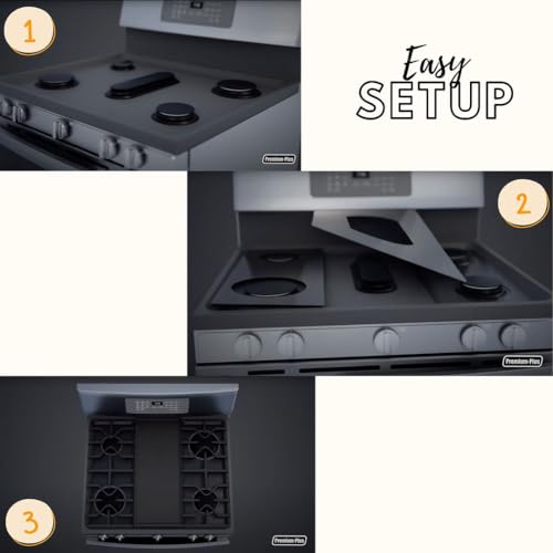 Premium Plus Stove Protectors for GE Gas Range Model GGF600AVWW, Custom